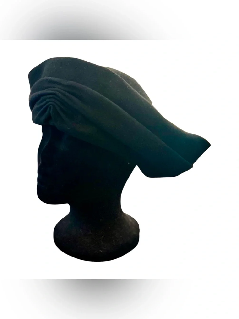 SALE! VINTAGE Mid-Century Gothic 1950s Sheila Hat Cap Drama Retro Chic - Picture 2 of 8
